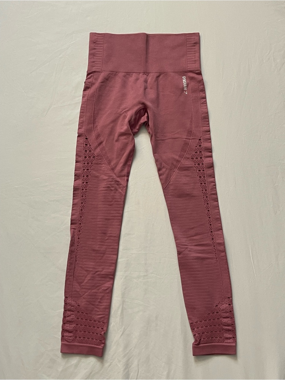 Gymshark Seamless High-Waist Leggings - Mauve Pink